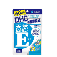 日本进口DHC维生素E 60日/60粒 VE天然维生素E软胶囊护肤亮白抗氧化维他命E