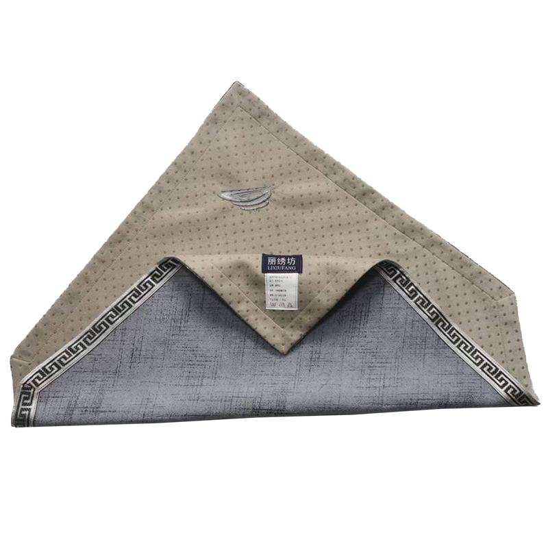 丽绣坊 防滑靠巾 63.5*63.5CM 100%聚酯纤维高清大图