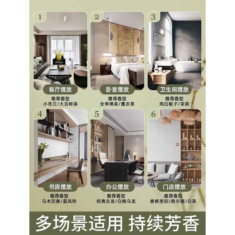 尹谜 山谷邂逅无火香薰-(希尔顿+全季禅茶)高清大图