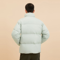 【一件5.5折券后参考价：657】GXG男装2020年冬季绿色立领羽绒服#10B11100710