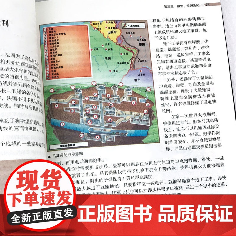 [全5册]一战全史二战全史世界上下五千年世界经典战役彩图全全解世界通史 全世界战略战争类正版书籍第一次第二次世界大战回忆高清大图