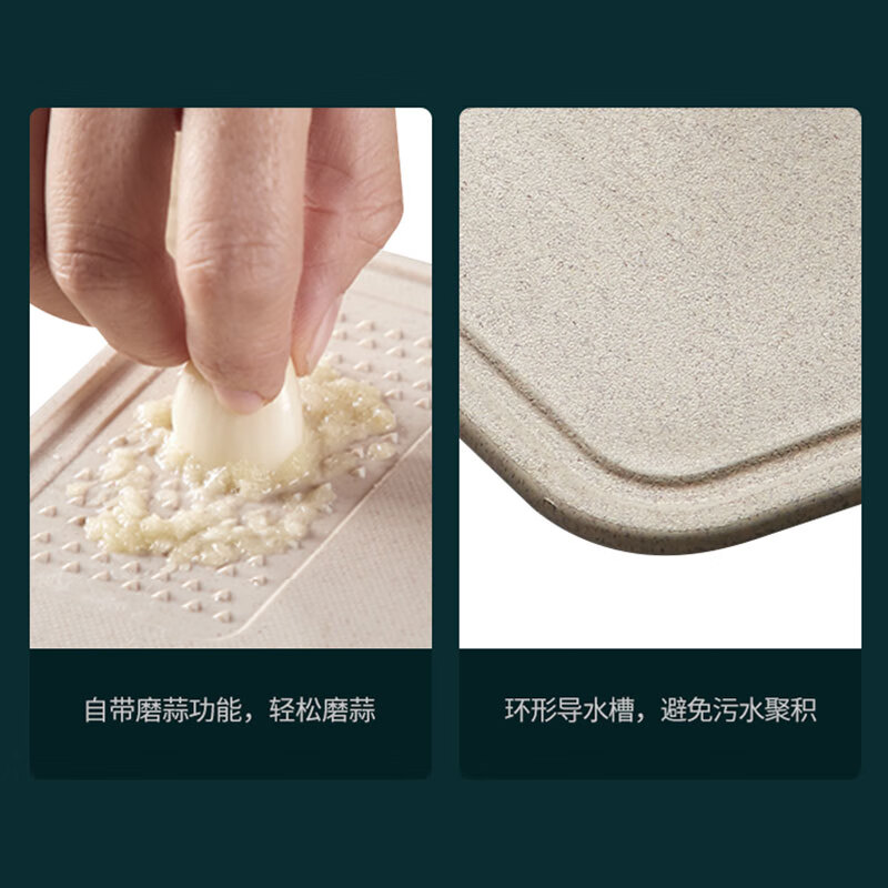 OOU!厨房刀具套装不锈钢家用菜刀切片刀厨房剪菜板 鹤系列组合四件套UC4178高清大图