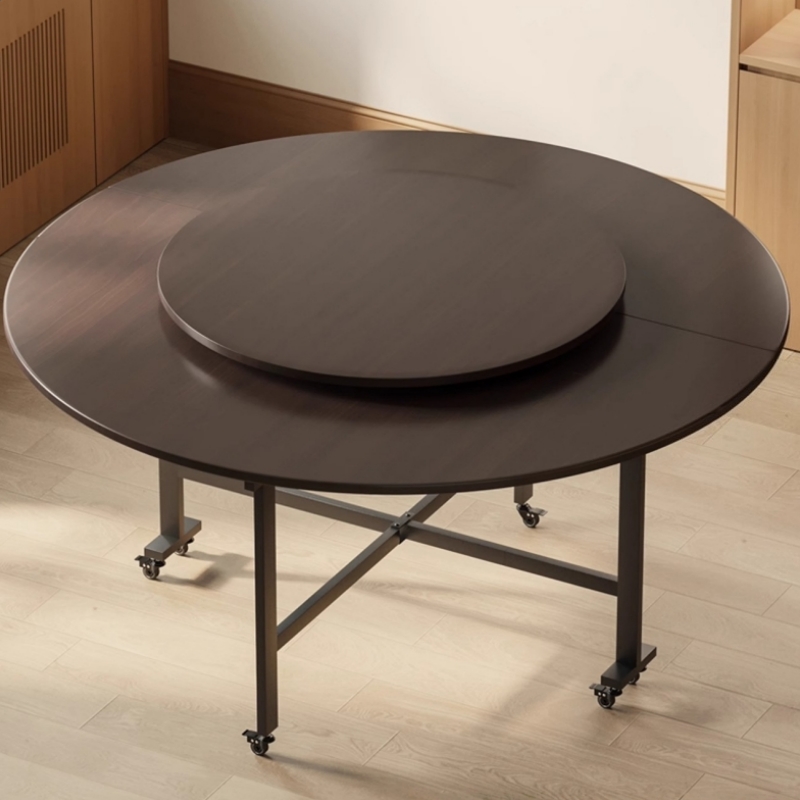 伟樽折叠餐桌180*180*75cm张高清大图