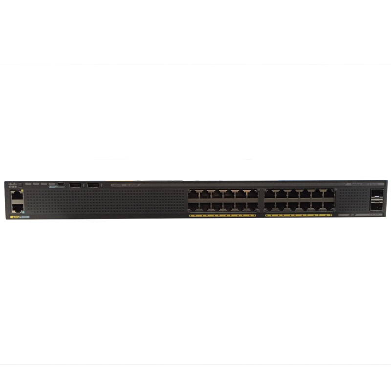 思科（Cisco）WS-C2960X-24TS-LL 24口全千兆 三层交换机