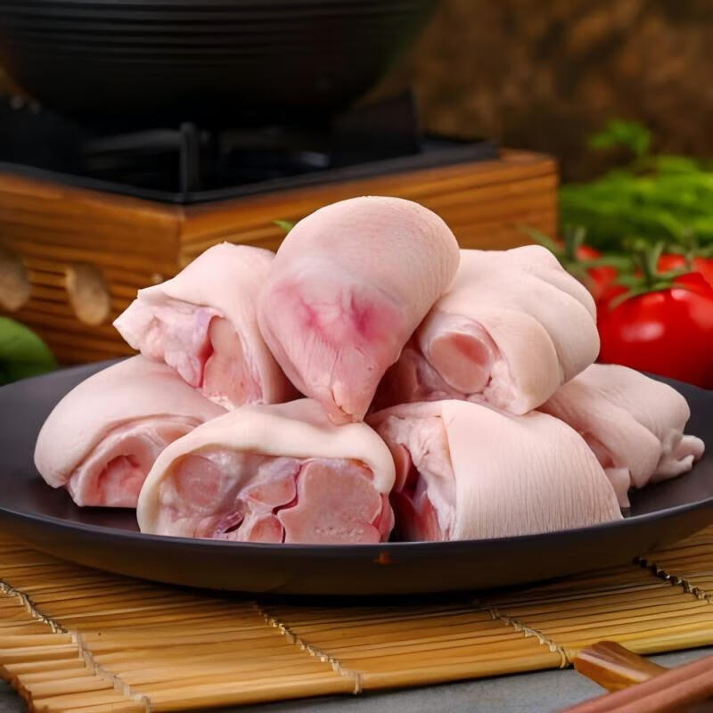 旎旎贝师傅黑猪肉礼盒口感美味细腻肉质鲜嫩瑞猪呈祥款1500g高清大图