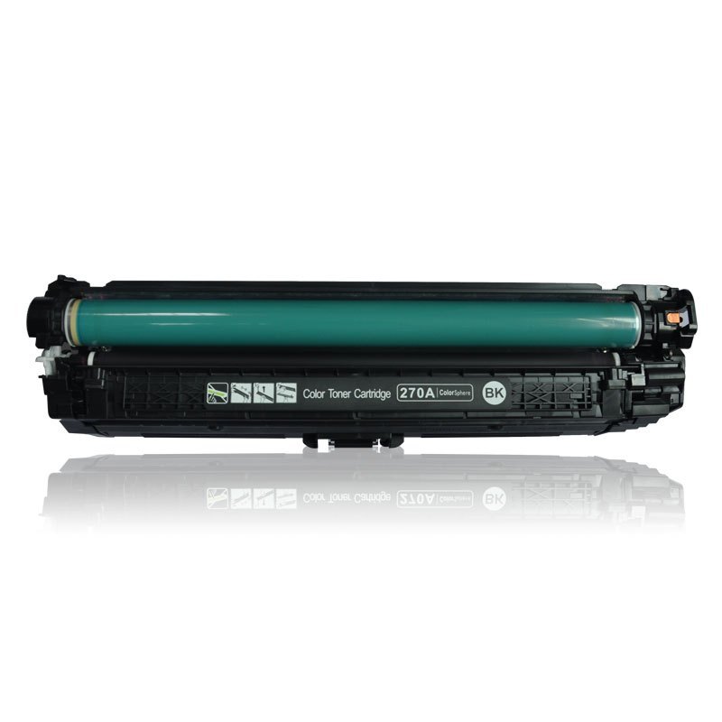 [精选]雅富仕行业装-惠普CE270A黑色兼容硒鼓 适用惠普CP5525n 5525dn 5525xh 650A hp552