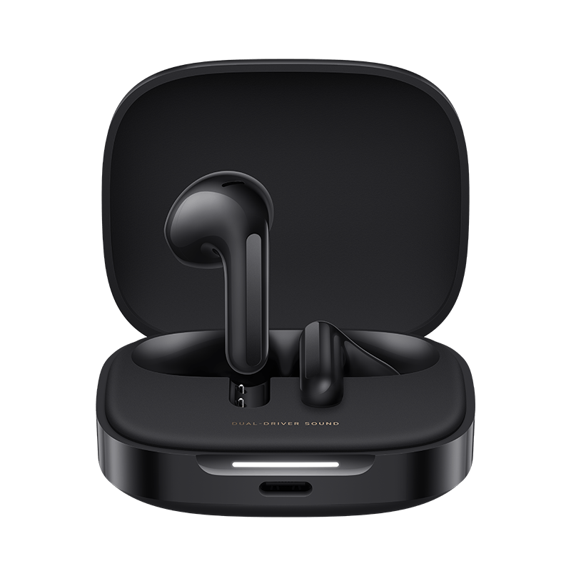 小米(MI)Redmi Buds 7S半入耳主动降噪 蓝牙耳机 适用于安卓苹果手机 子黑夜高清大图