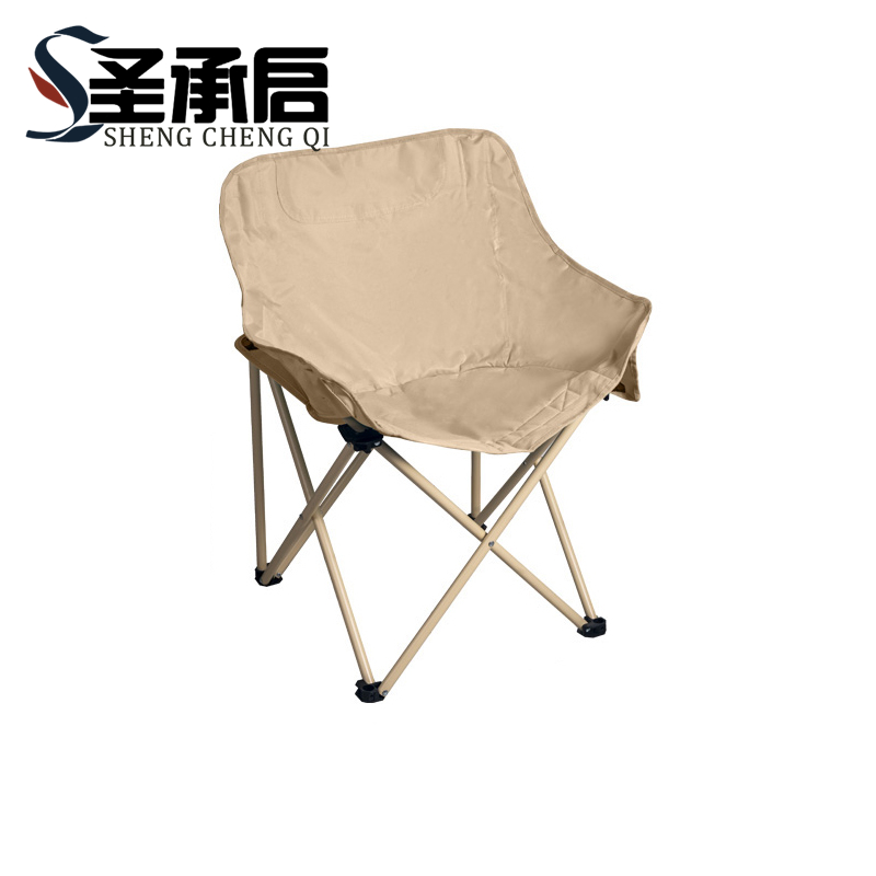 圣承启 户外折叠凳 黄色 把高清大图