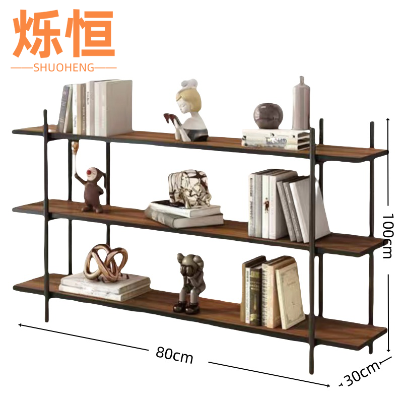 烁恒 书架 80*30*100cm 个高清大图