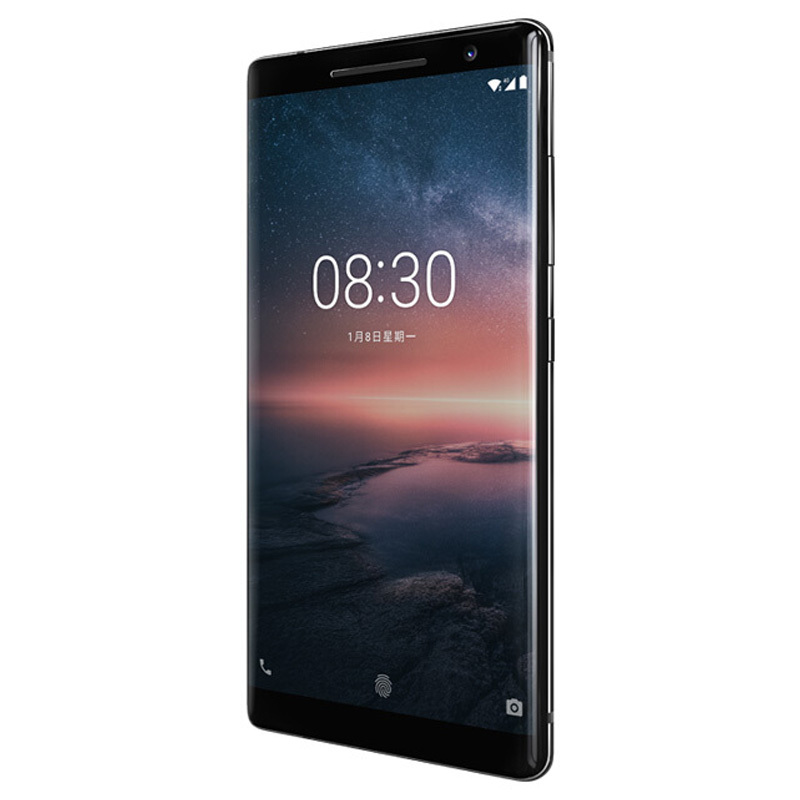 NOKIA/诺基亚8sirocco智能手机 移动联通电信4G全网通智能手机 4G单卡 6GB+128GB 黑色