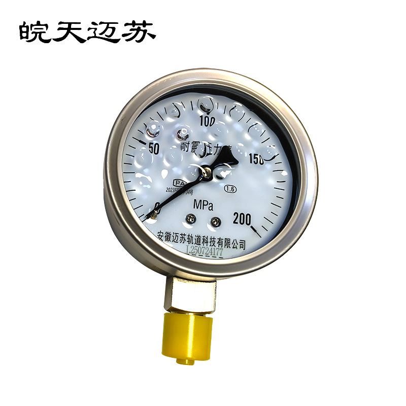 皖天迈苏 耐震压力表 YN-100B 块高清大图