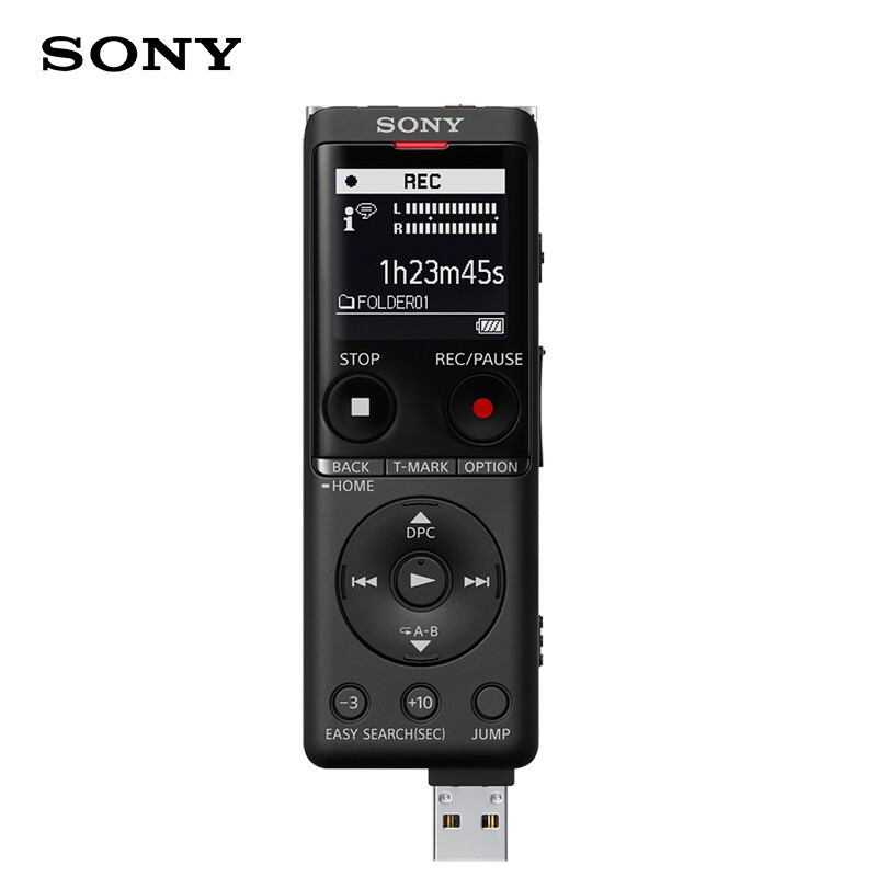 索尼 录音笔 ICD-UX575F 16GB 黑色
