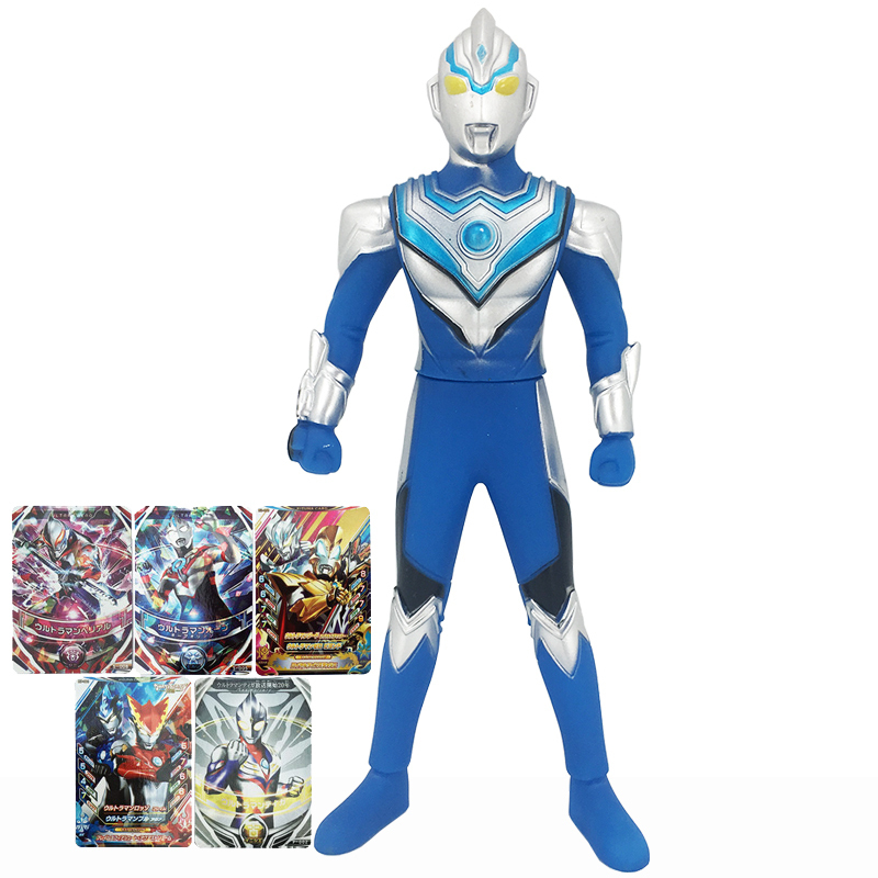 软胶人偶捷德欧布贝利亚迪迦500系列赛罗儿童模型玩具关节可动风马