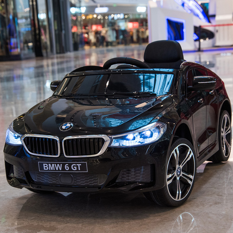 儿童电动车四轮汽车遥控玩具车可坐人小孩婴儿带摇摆宝宝宝马童车视频