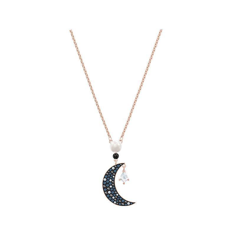 [直营]施华洛世奇(SWAROVSKI) SYMBOLIC神秘月亮浪漫星辰人造水晶女士项链送恋人