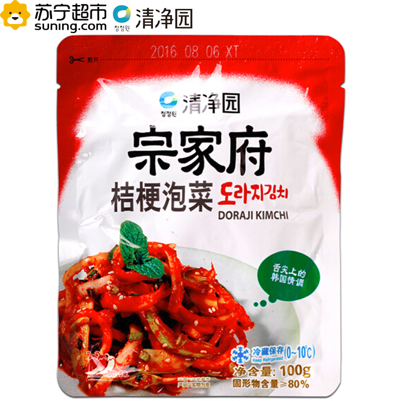 清净园 宗家府 桔梗泡菜 100g