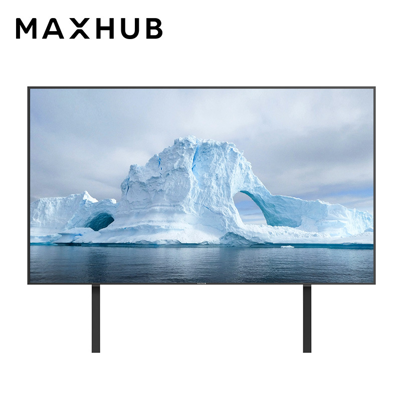 MAXHUB 企业会议屏 110英寸商用显示大屏视频会议W110PNA巨幕电视 MAXHUB显示大屏110英寸+移动脚架