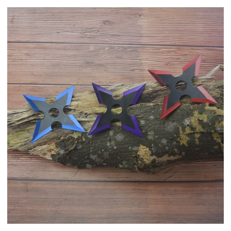 户外飞镖小刀不锈钢训练忍者暗器飞镖针野外防身直飞刀具求生武器