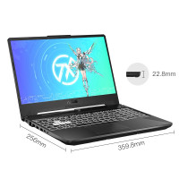 华硕ASUS 天选2 15.6英寸游戏本笔记本电脑(8核R7-5800H 16G 512GBSSD RTX3070 240Hz 100%sRGB)日蚀灰 标配