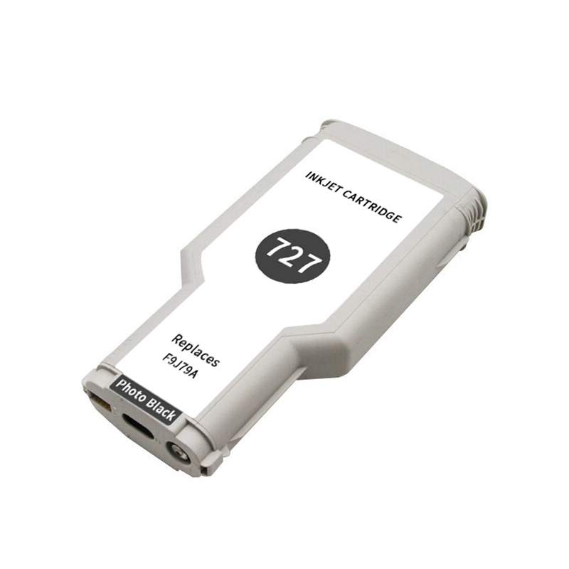 欣彩 727号墨盒 AI-727PK 照片黑 F9J79A 适用惠普HP Designjet T920 T1500 T1高清大图