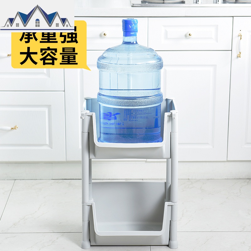 厨房置物架落地多层水果蔬菜架多功能调料用品菜篮子菜筐收纳 三维工匠高清大图