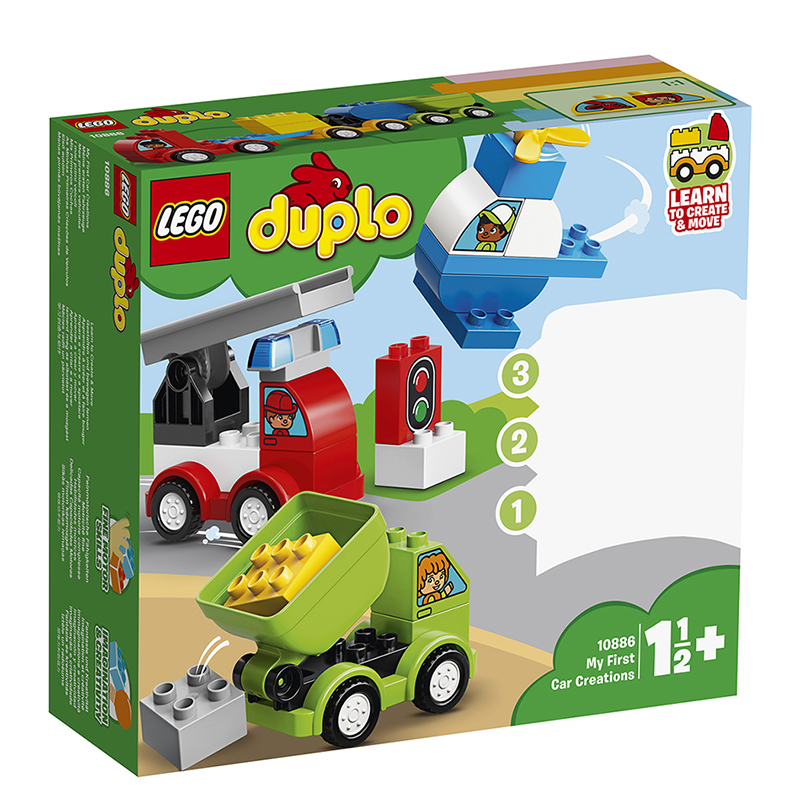 LEGO乐高 Duplo得宝系列 我的创意汽车收藏馆10886 积木玩具