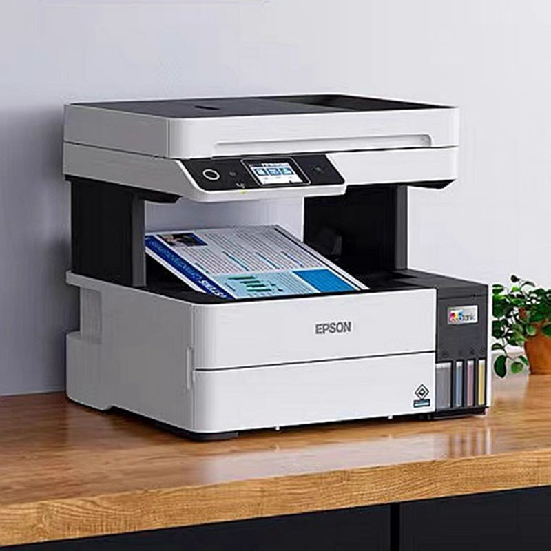 爱普生(EPSON) L6468 A4彩色商用墨仓式数码多功能打印复印扫描一体机自动双面无线WIF替代L6168 标配高清大图