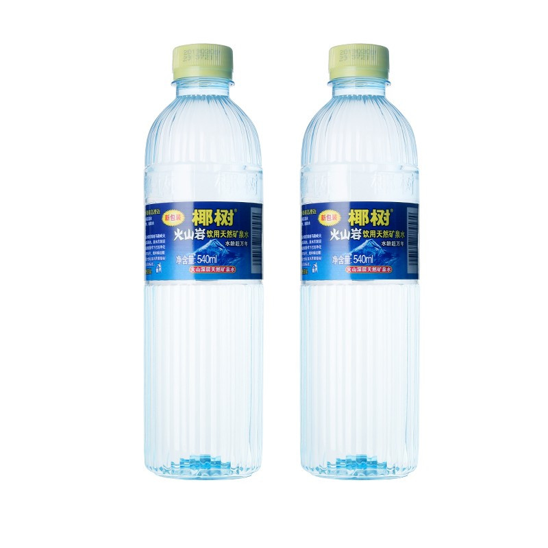 企采严选 椰树火山岩天然矿泉水542ml*24瓶