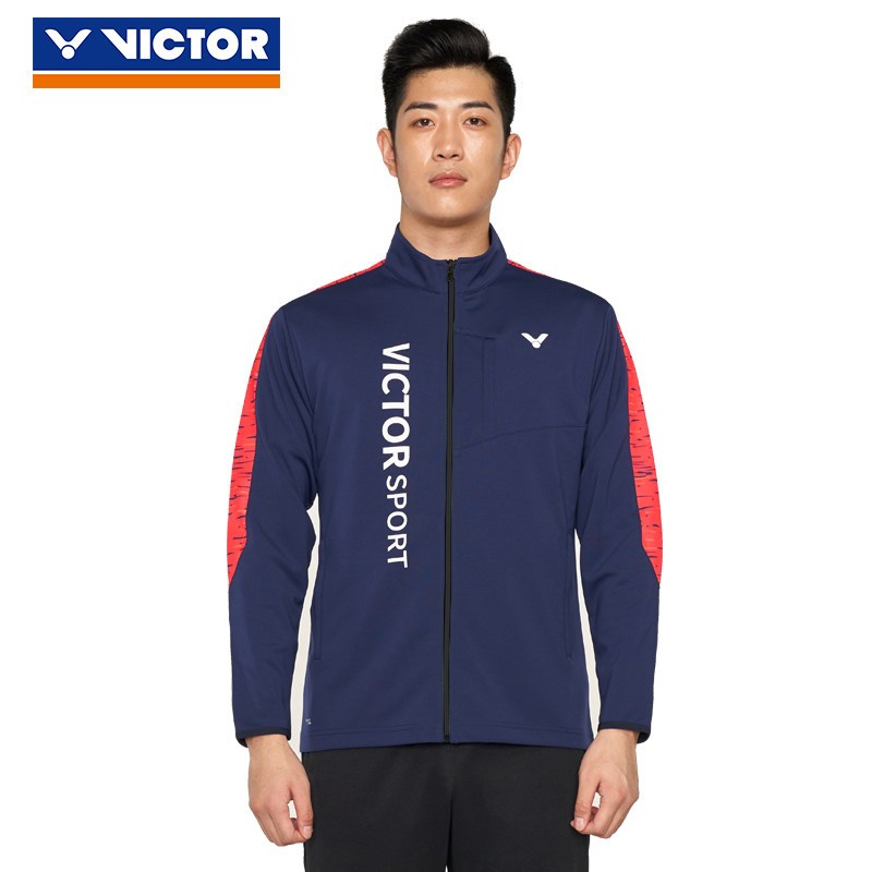 [健芬欣]VICTOR威克多 羽毛球服立领休闲外套拉链开衫