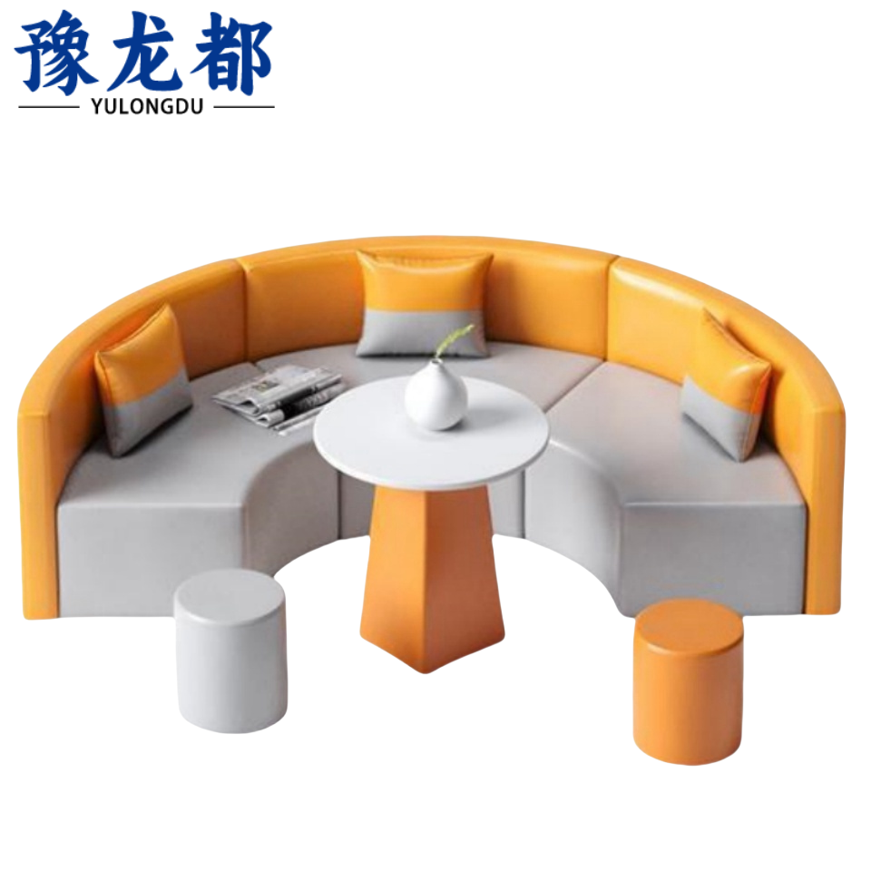 豫龙都沙发组合三人位张