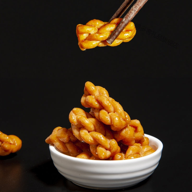 小麻花独立包装袋装香酥小零食便宜学生休闲食品椒盐蜂蜜一箱