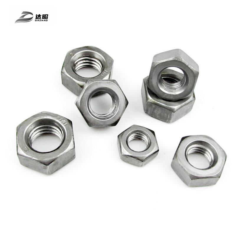 达昭 螺母 本色 M56m Q235 4.8级(1个)高清大图