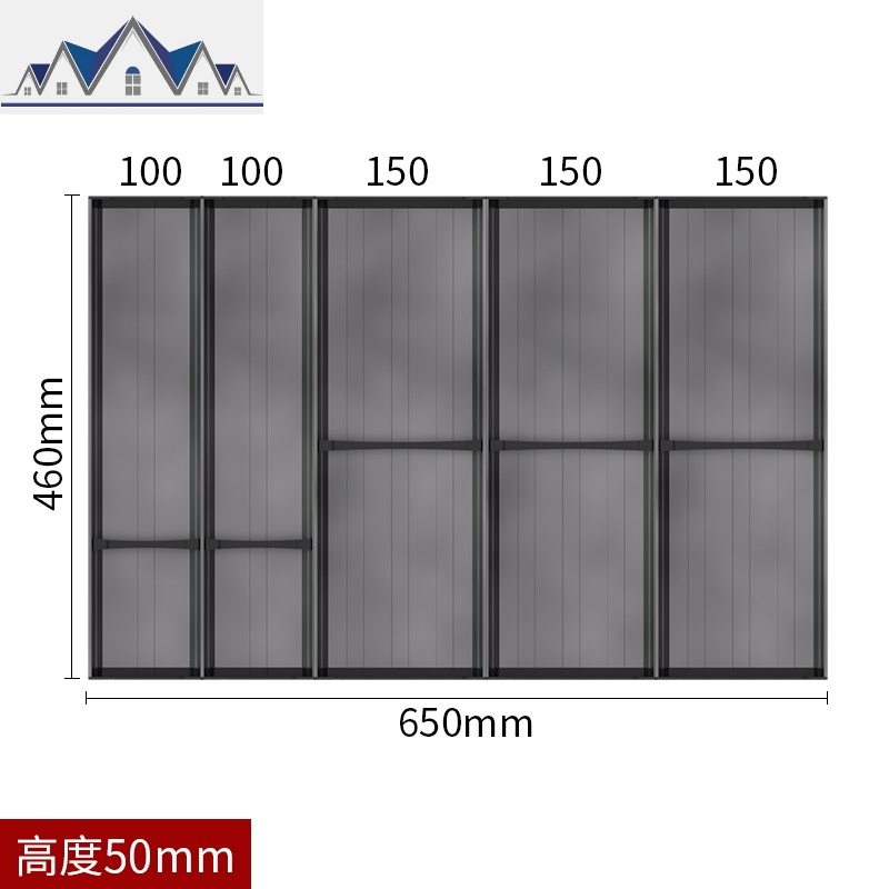 厨房橱柜抽屉餐具分隔收纳盒放刀叉碗筷厨具多功能家用置物架定制_1_793 650宽*460深