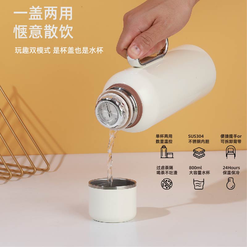 追璞多功能智能不粘锅 智能控温 304不锈钢材质 24cm大容量 美学设计高清大图
