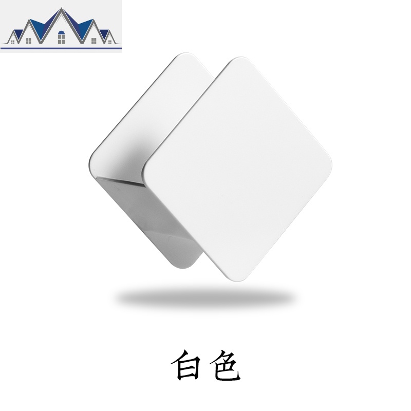 厨房洗碗钢丝球百洁布收纳盒免打孔壁挂小号卫生间洗脸海绵收纳架_229 白色