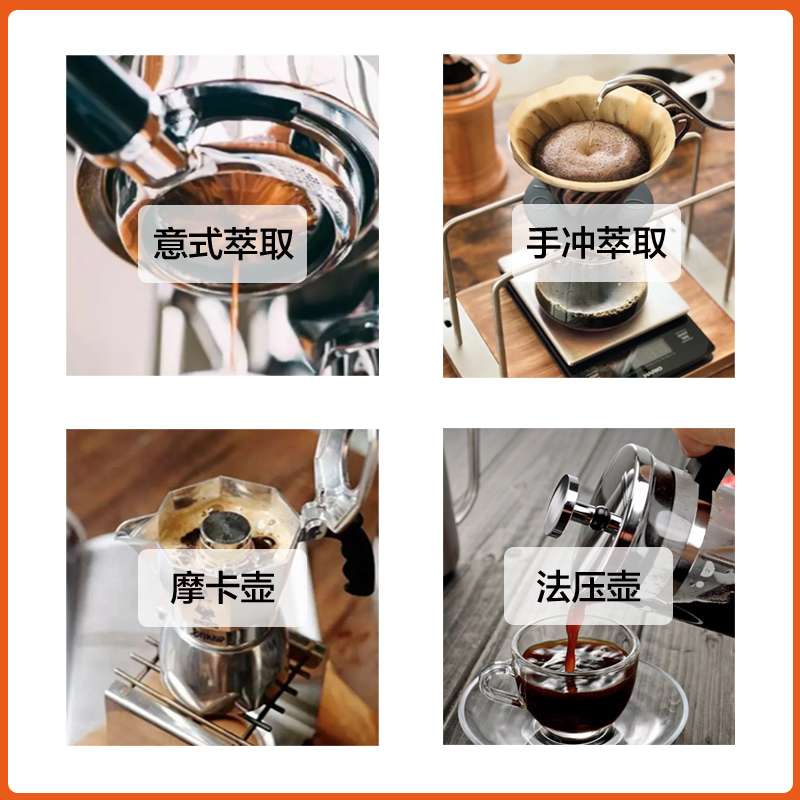 苏宁宜品×咖啡心电图 意式综合咖啡豆 新鲜烘焙可现磨粉