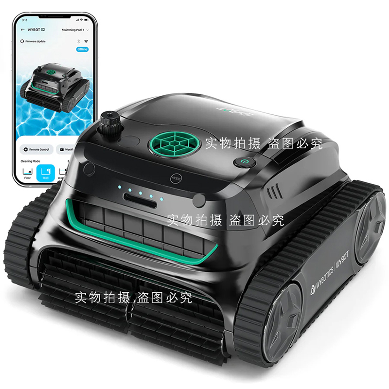 winny 威尼S2游泳池全自动无线吸污机水龟池底吸尘器水下清洗机器人