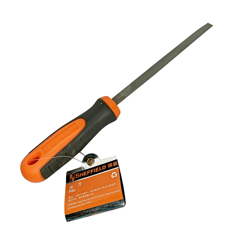 钢盾(SHEFFIELD) S099405 中齿三角锉6【家用】