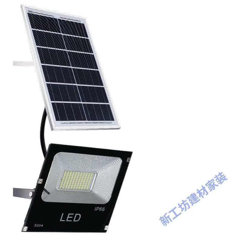 苏宁放心购 太阳能灯户外庭院灯新农村100w室内家用超亮投光灯乡村防水路灯图片