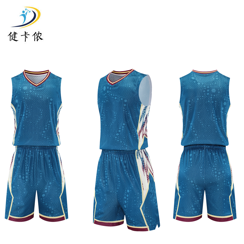 健卡侬篮球服JA161/套高清大图