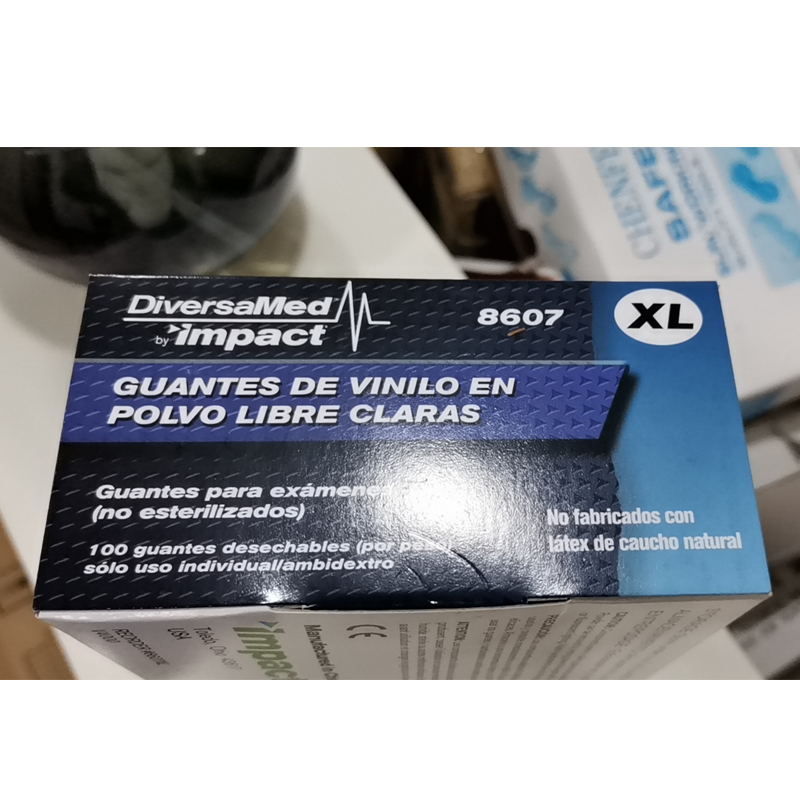 CHOOCI 一次性手套PVC食品级隔离细菌加厚透明家务手套 PVC透明手套100只/盒