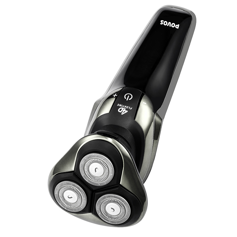 奔腾(POVOS) PQ9211 剃须刮胡刀4D智能屏显 全身水洗 黑色高清大图