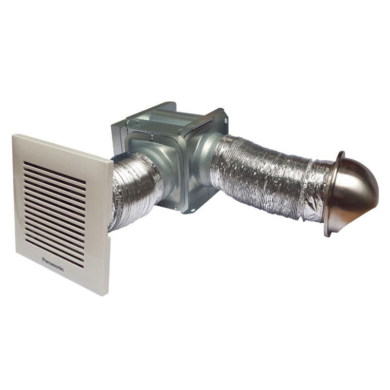 松下(Panasonic)办公室送风机排风机管道扇低噪音强弱抽风机天花管道扇厨房排气扇工厂仓库抽风扇FV-14CG2C图片