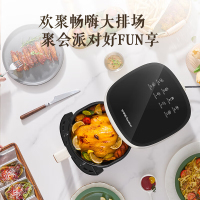荣事达空气炸锅家用多功能一体新款大容量电烤箱全自动电炸锅智能触控+可视窗口