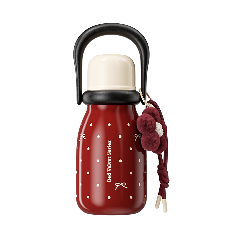 世大家 miu可保温杯580ml心跳节拍(红)高清大图