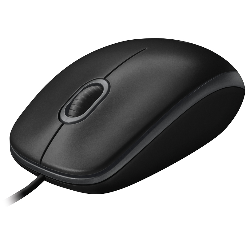 罗技(Logitech)B100企业版 鼠标 有线鼠标