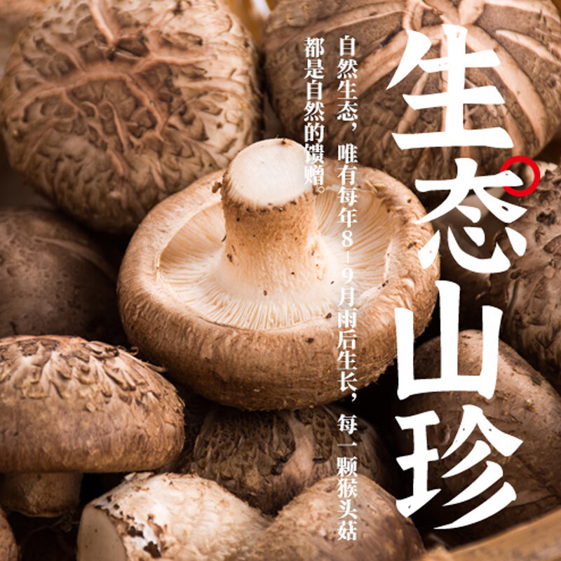 北大荒北大荒东北香菇蘑菇干货袋装100g