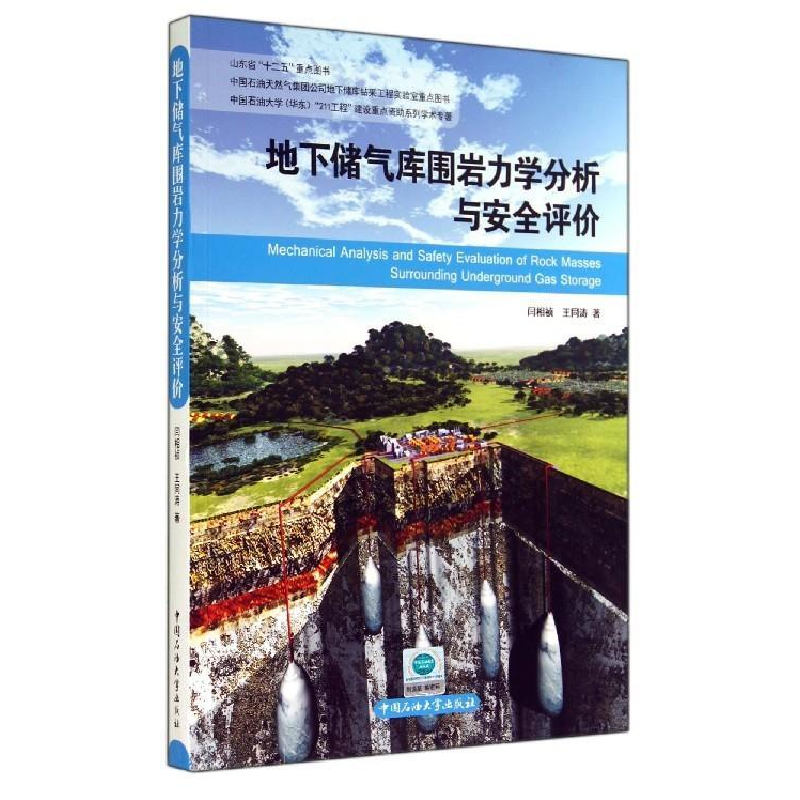 正版新书】地下储气库围岩力学分析与安全评价闫相祯 王同涛著978