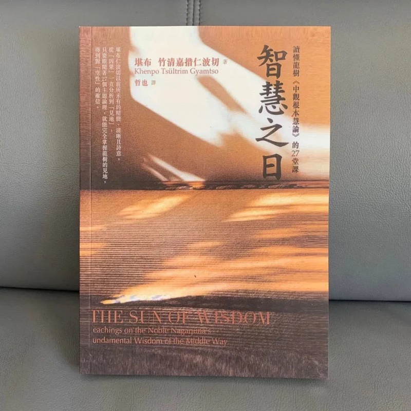 智慧之日- 读懂龙树菩萨中观根本慧论的27堂课 竹清嘉措仁波切高清大图