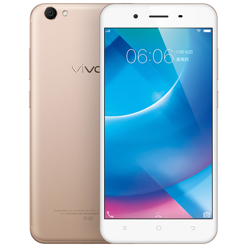 vivo Y66i 3GB+32GB 金色 移动联通电信4G手机高清大图